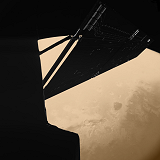Image prise par CIVA lors du survol de Mars