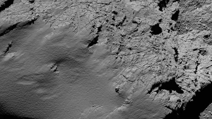 Image de la sonde Rosetta à 5,8km de la comète Tchoury